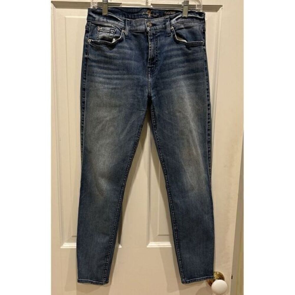 7 For All Mankind Women's‎ The Ankle Skinny Jeans Size 32